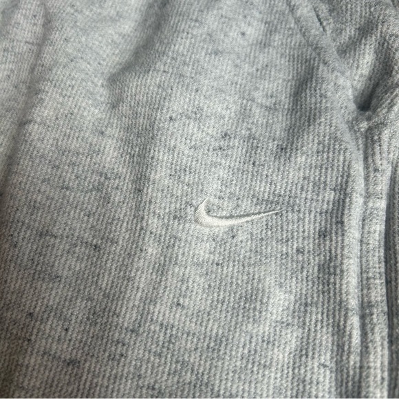 NIKE Gray Thermal Waffle Knit Jogger Sweatpants Women's Size XXL - Picture 2 of 7